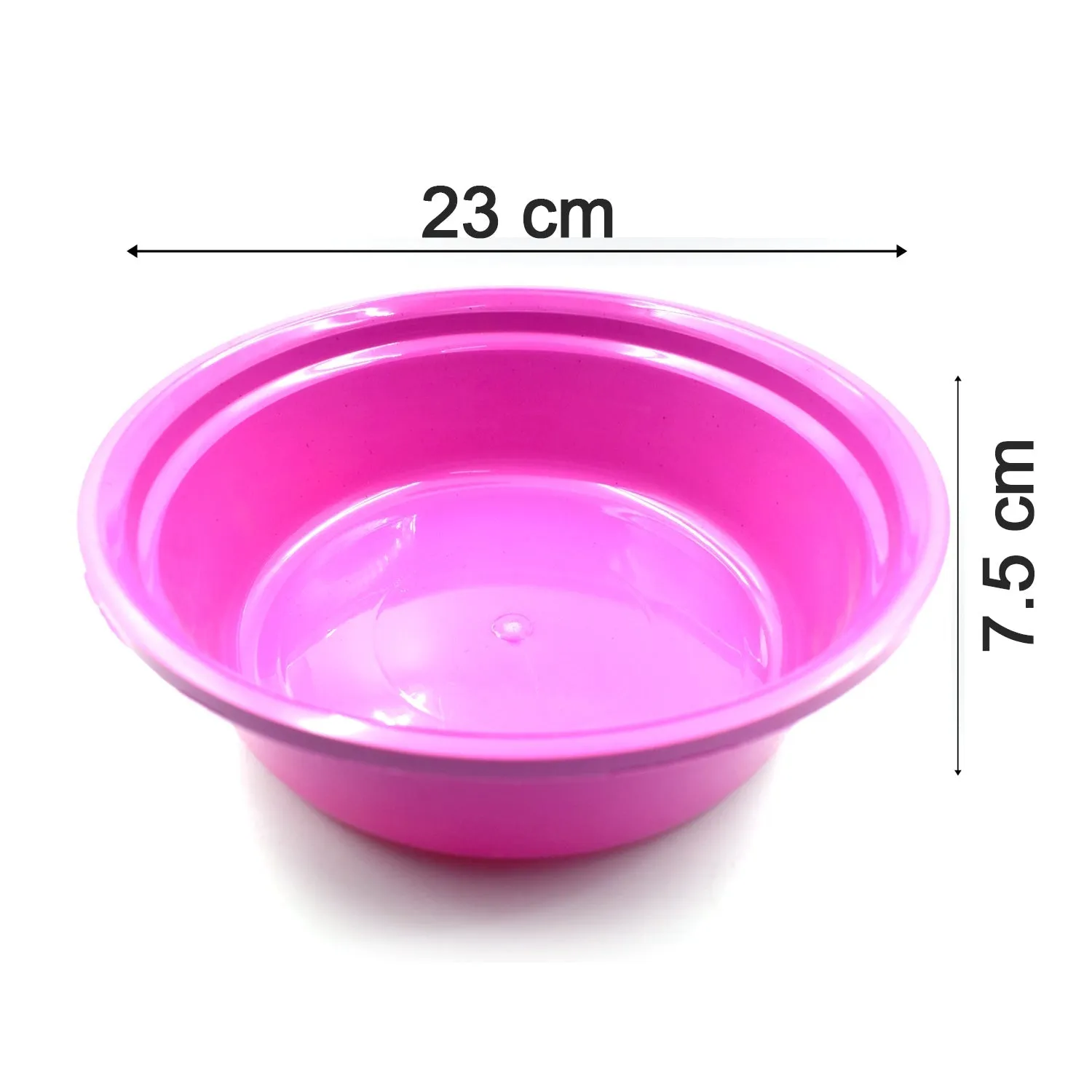 2592 Round Plastic Basin And Plastic Mixing Bowl Set.