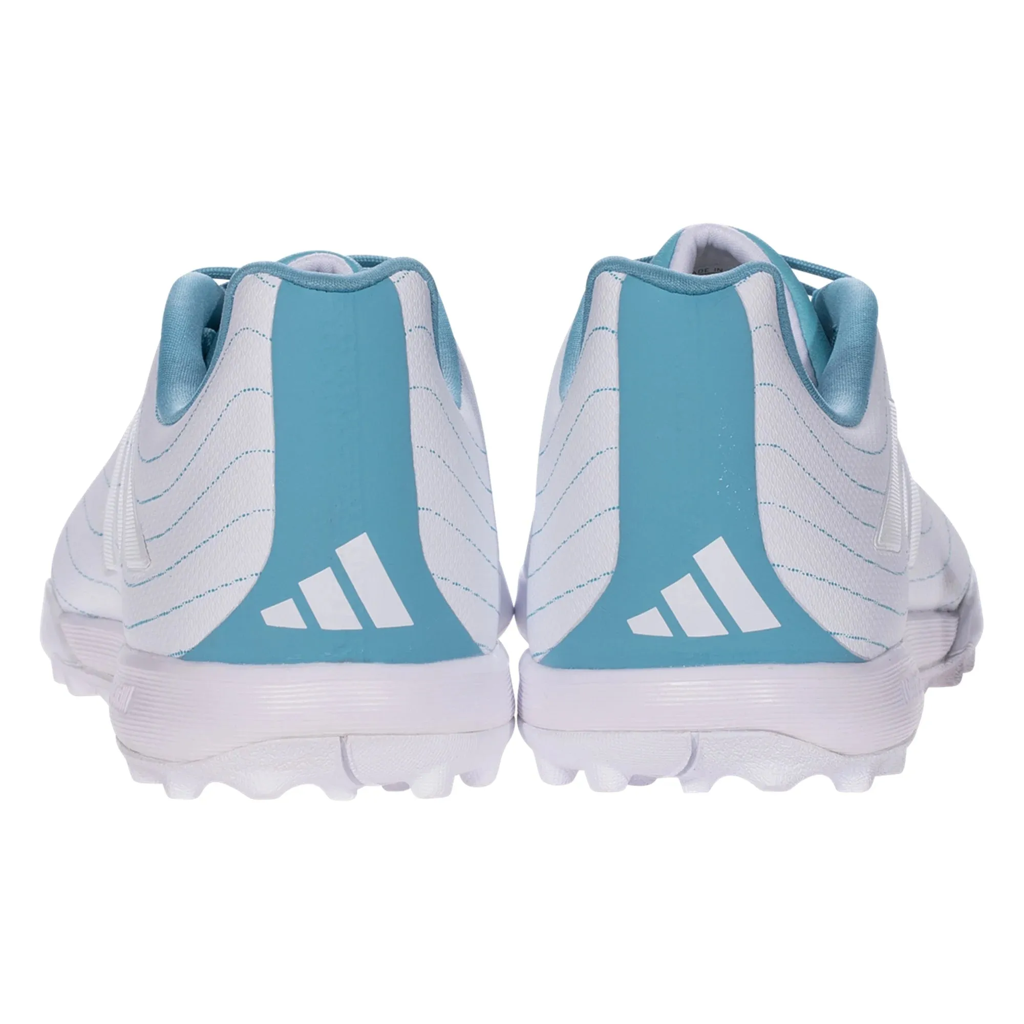 adidas Copa Pure.3 Parley TF Turf Soccer Cleats White/Grey/Blue