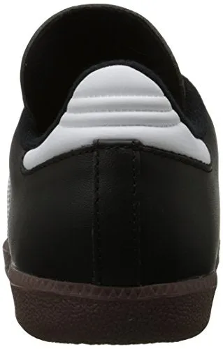 adidas Men's Samba Classic Soccer Shoe,Black/Running White,9 M US