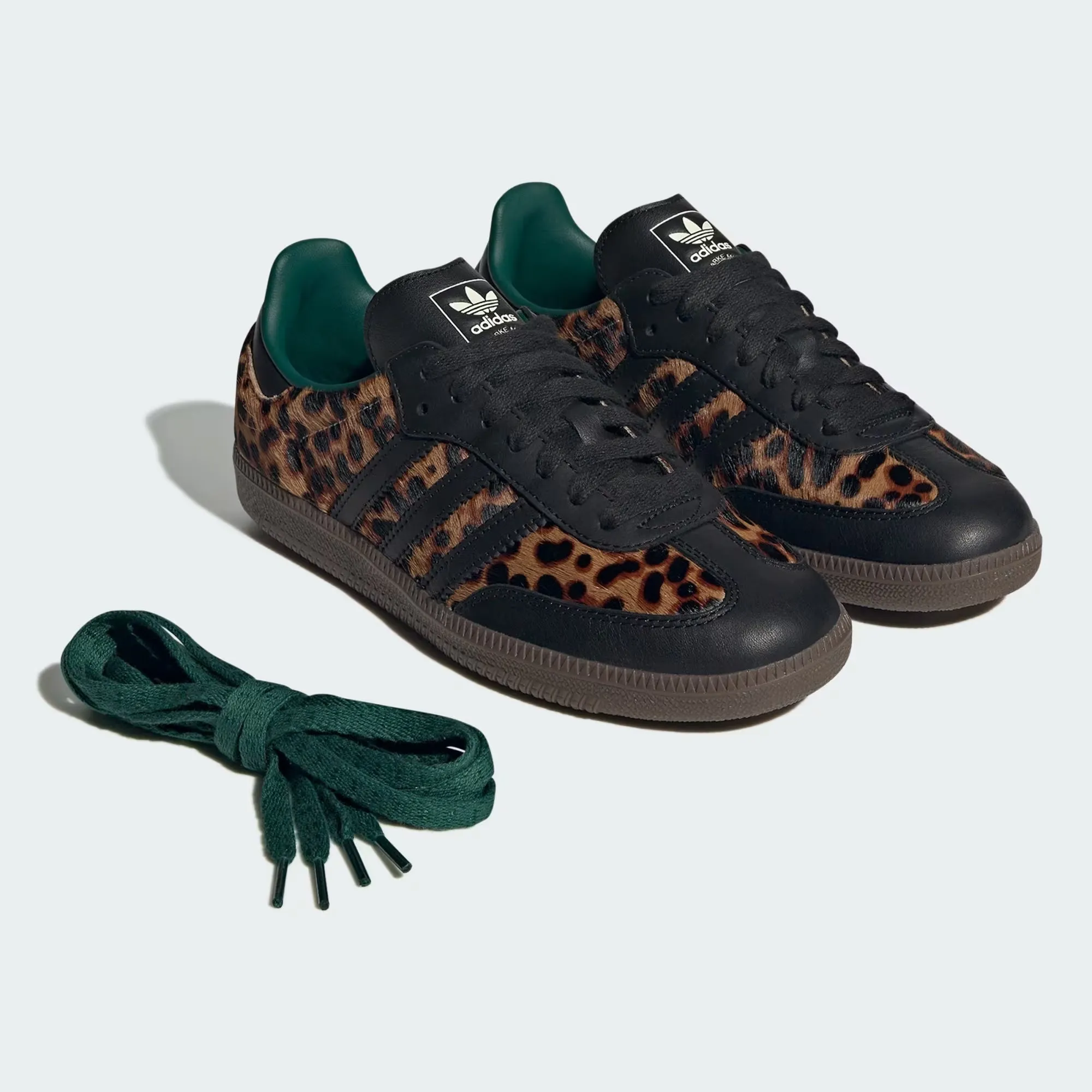 Adidas Women's Samba OG 'Black Green Leopard'