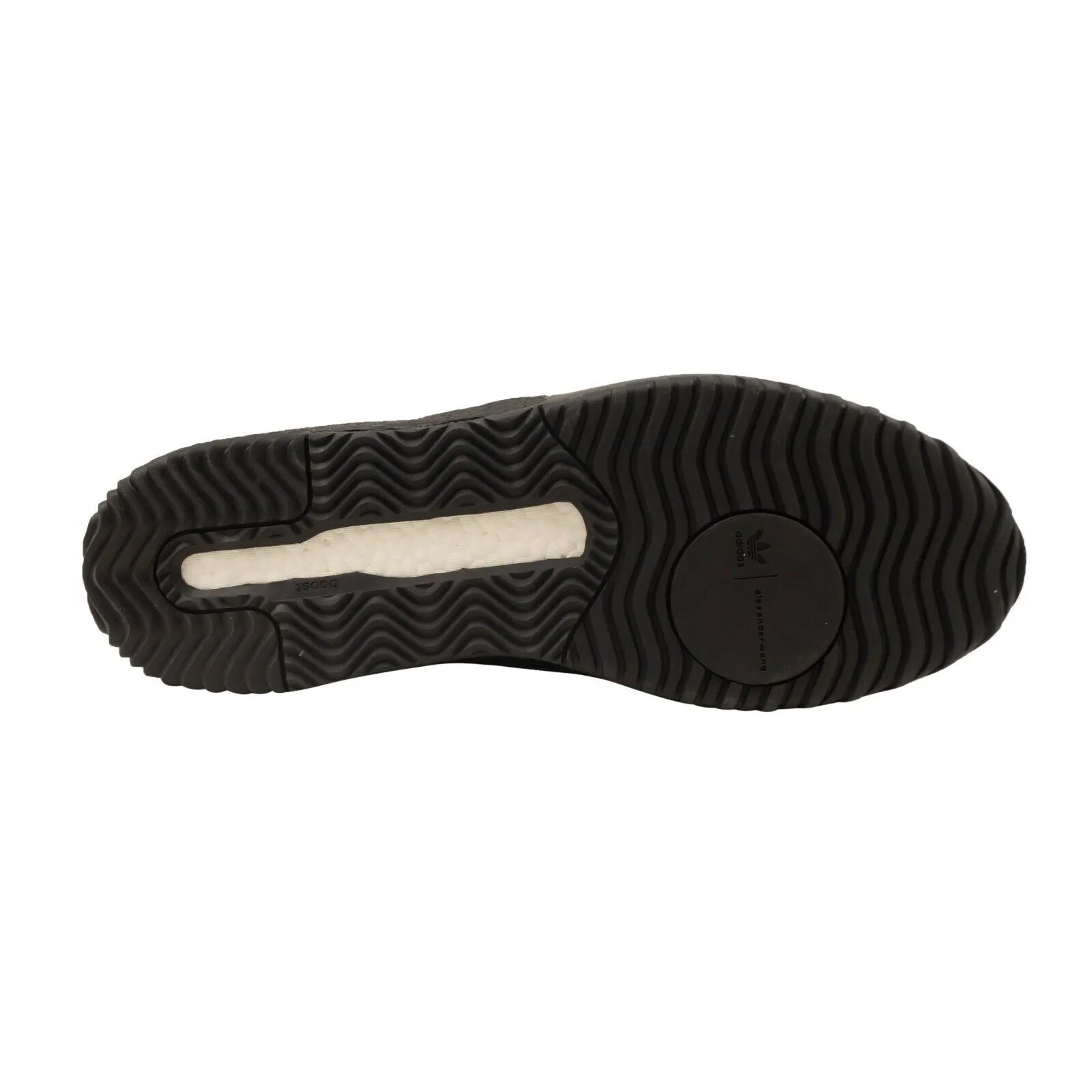 Adidas X ALEXANDER WANG Black Leather BBall Soccer Sneakers