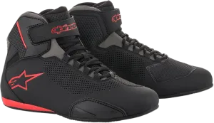 ALPINESTARS Sektor Vented Shoes - Black/Gray/Red - US 10.5 2515618131105
