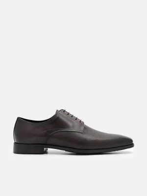 Altitude Lightweight Embossed Leather Derby Shoes