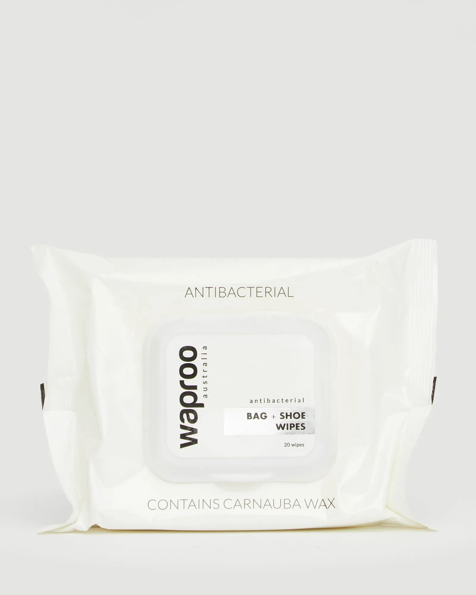 ANTI BACTERIAL SHOE & BAG WIPES WAPROO