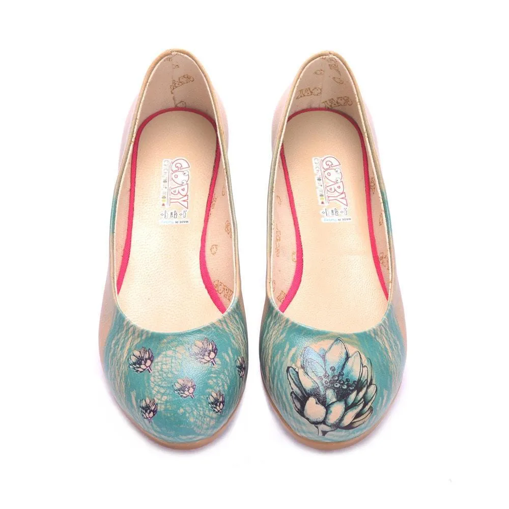 Artichoke Flower Ballerinas Shoes 1092