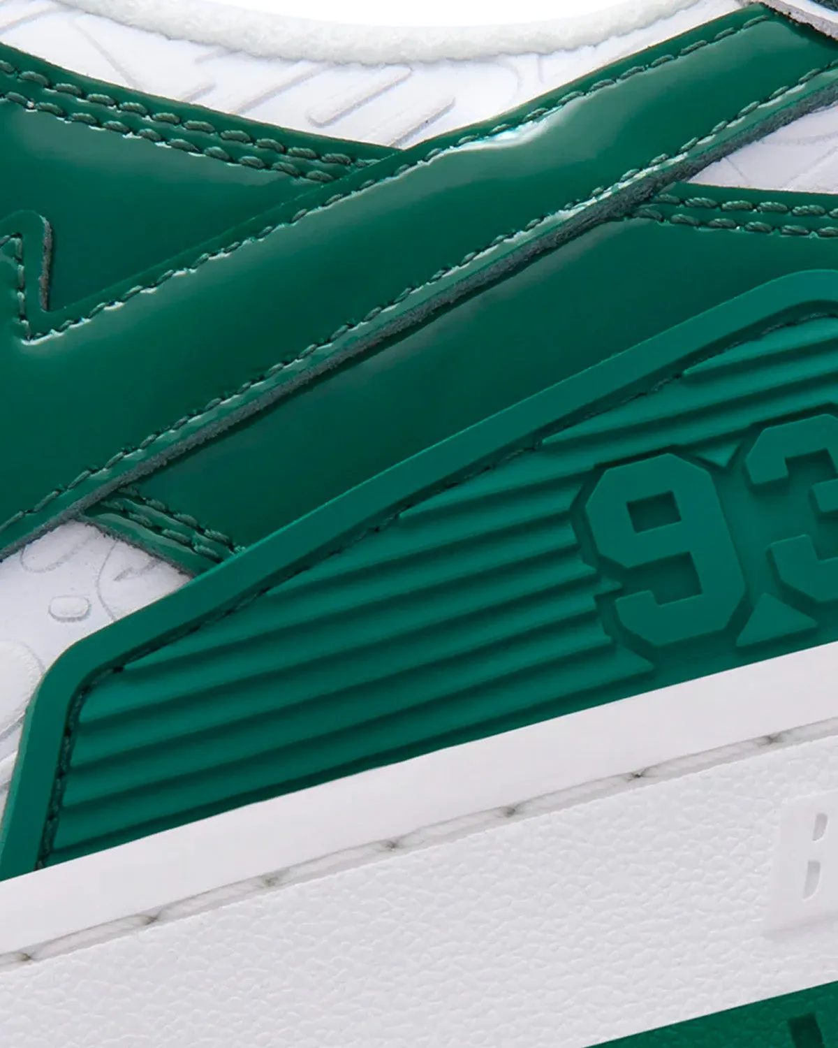Bape Sk8 Sta #5 Green / White Low Top Sneakers