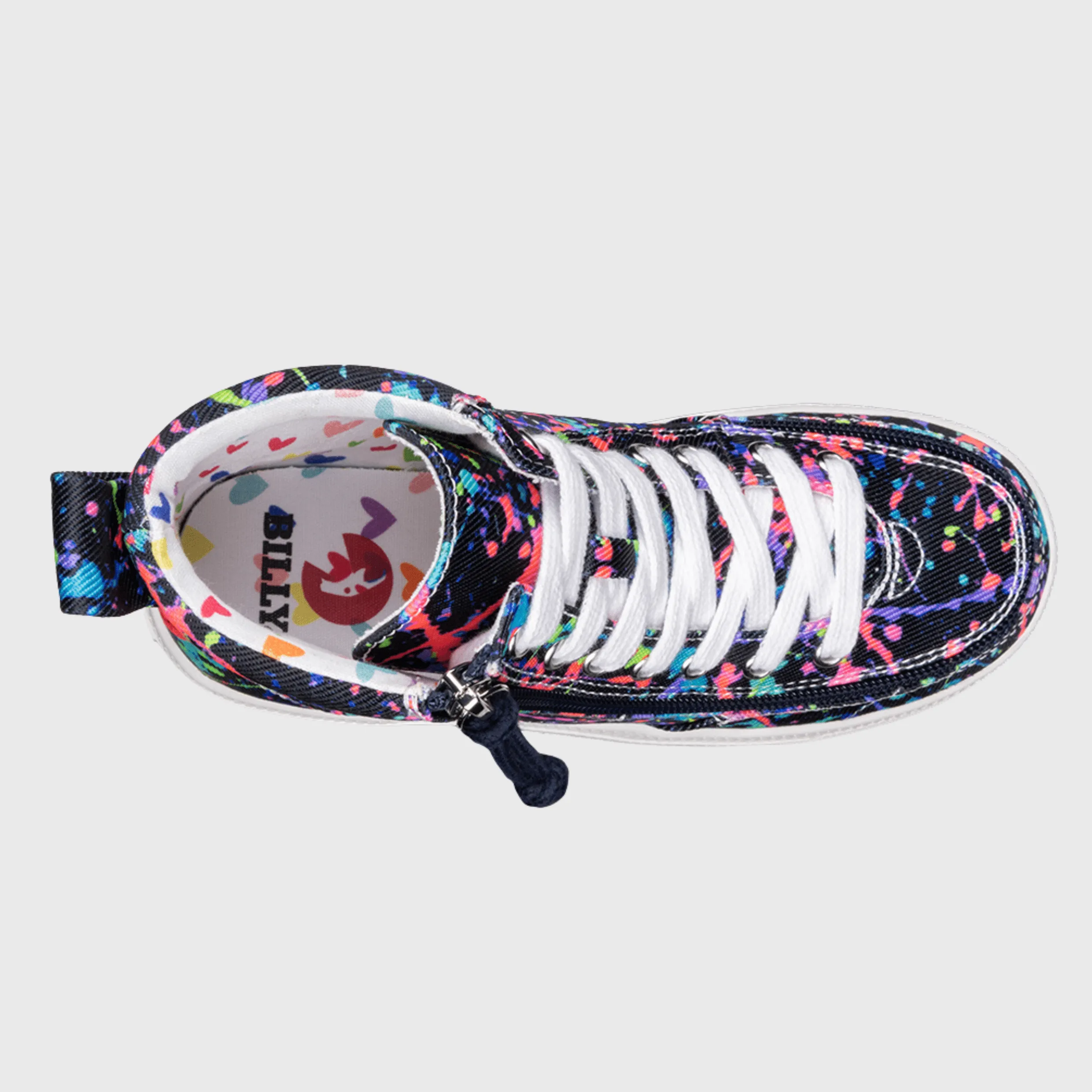 Billy Footwear Classic Lace High - Sasha Splatter