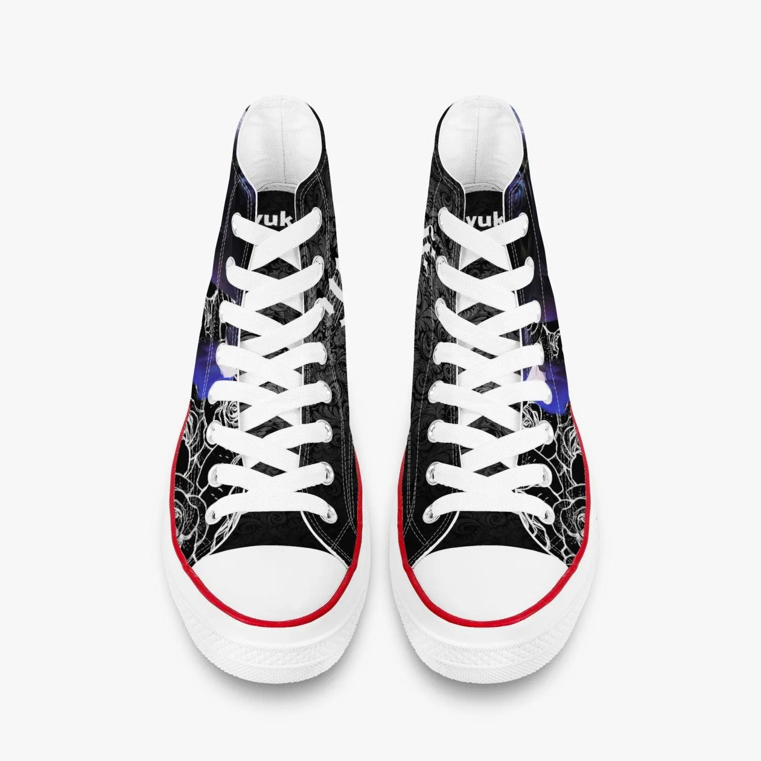 Black Butler Ciel Phantomhive A-Star High White Anime Shoes