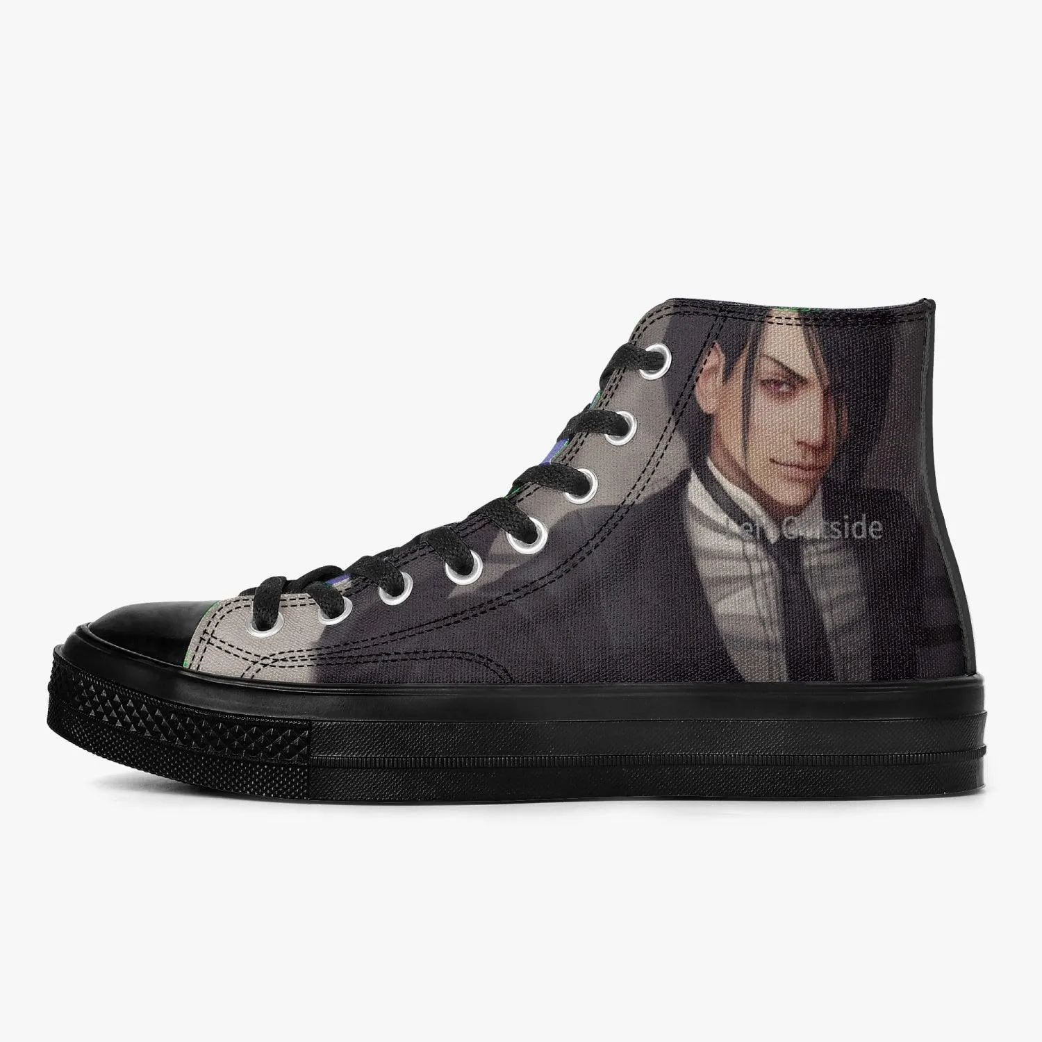 Black Butler Sebastian Michaelis A-Star High Anime Shoes