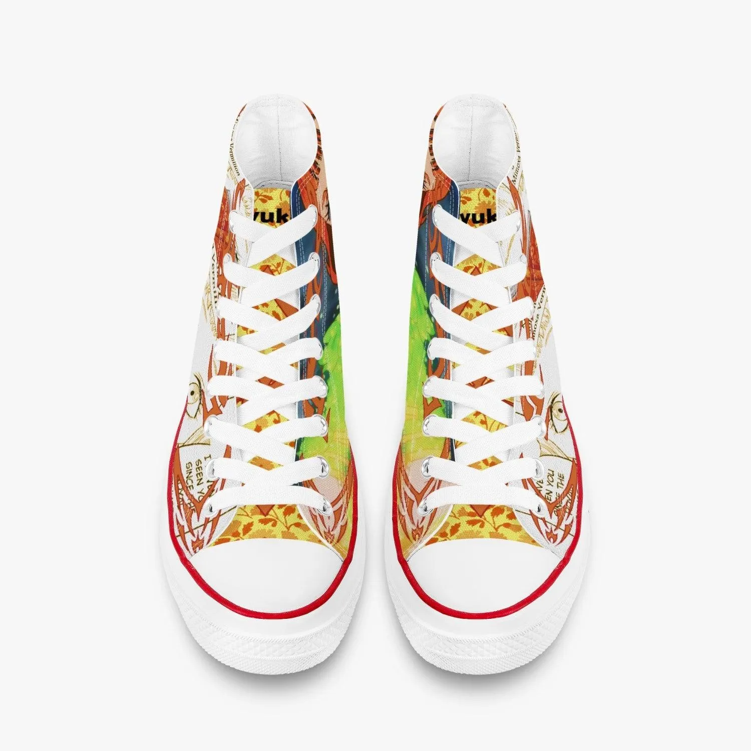 Black Clover Mimosa Vermillion A-Star High White Anime Shoes