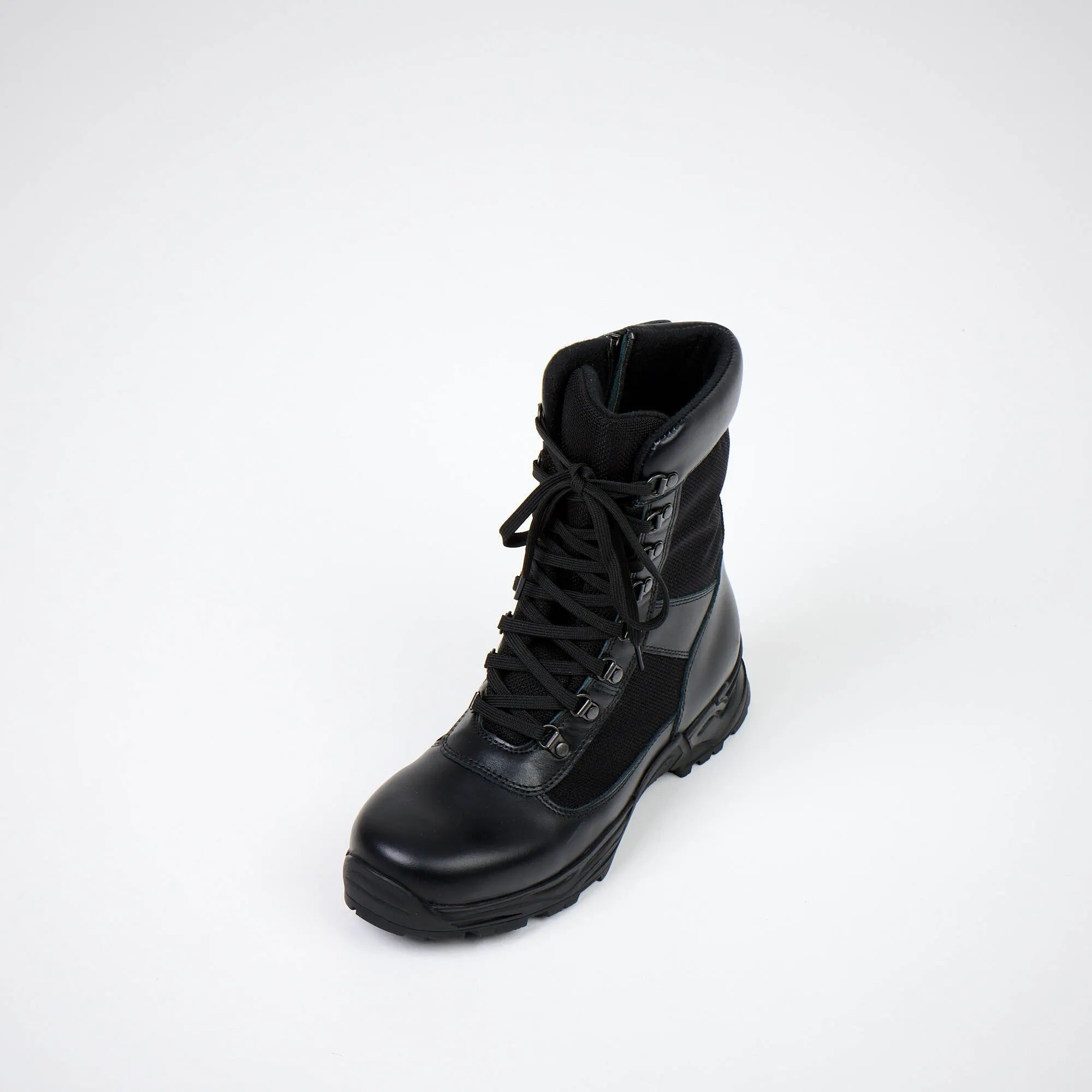 Boots - 590 Desert with Zipper - Black