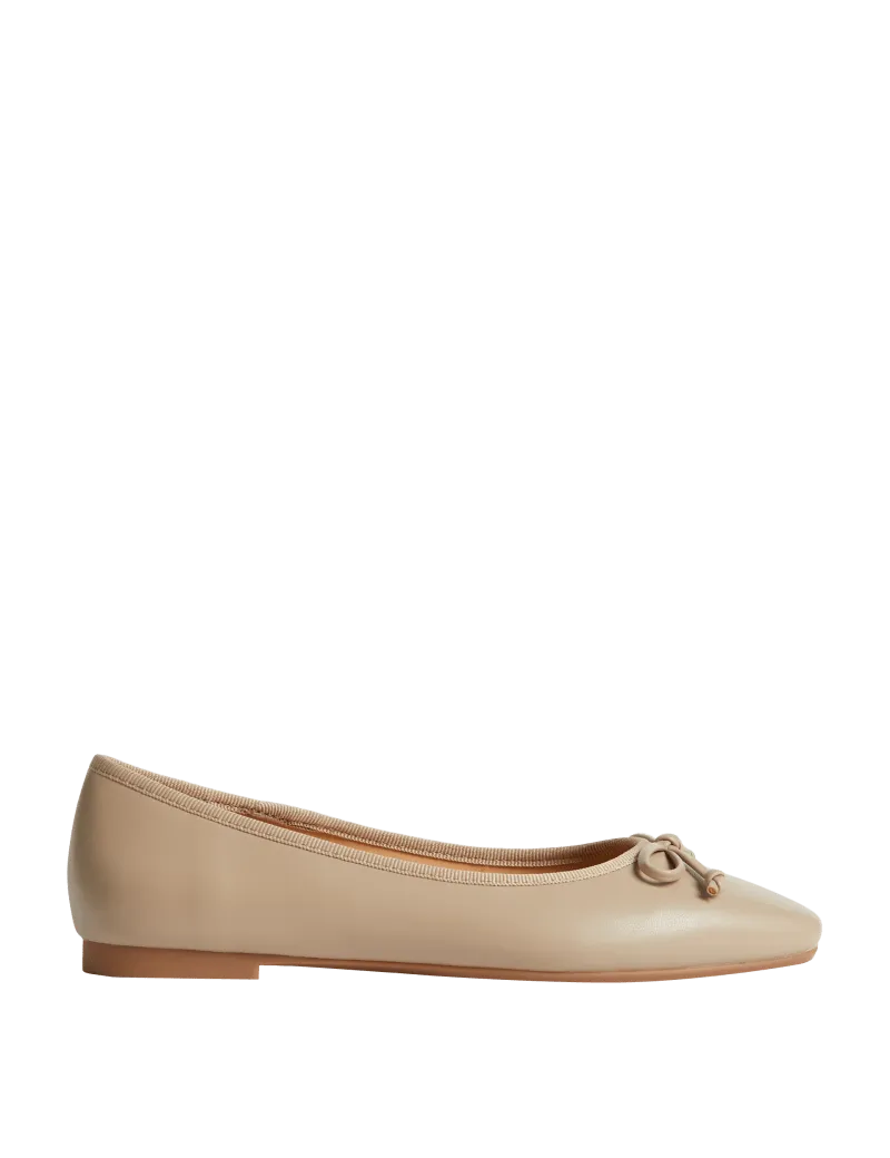 Bow Flat Ballet Pumps