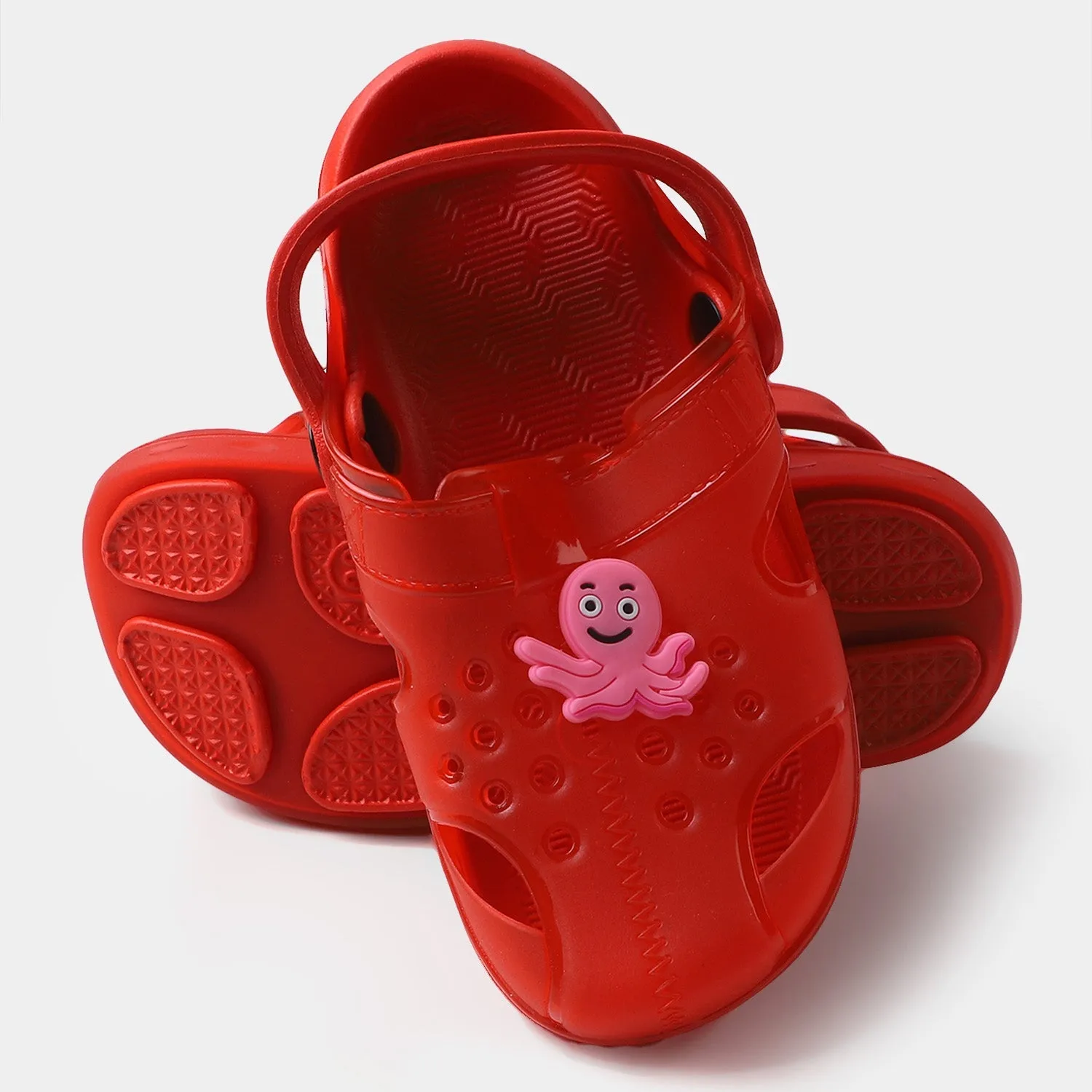 Boys Lightweight Non-Slip Slipper - Red