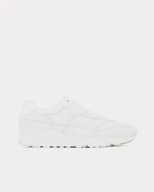 Bump Smooth Leather Blanc Optique Low Top Sneakers