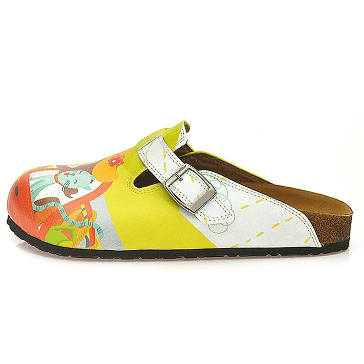 Cat in The Car Clogs WCAL332
