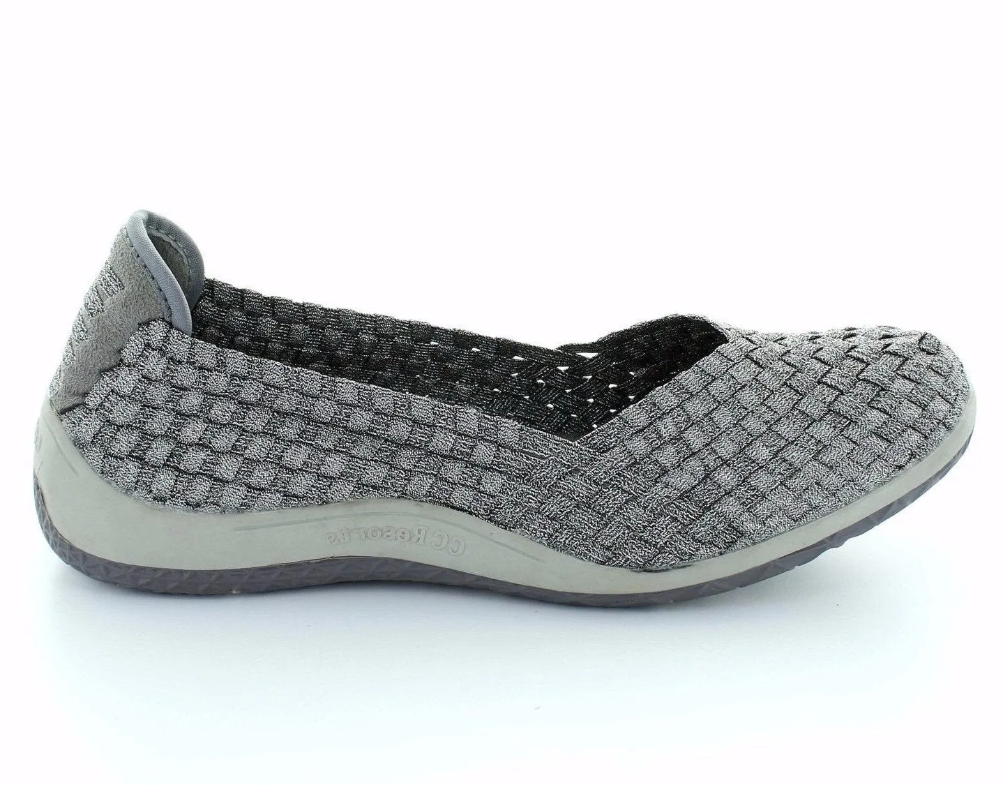 CC Resorts Sugar Pewter Womens Elastic Causal Shoe