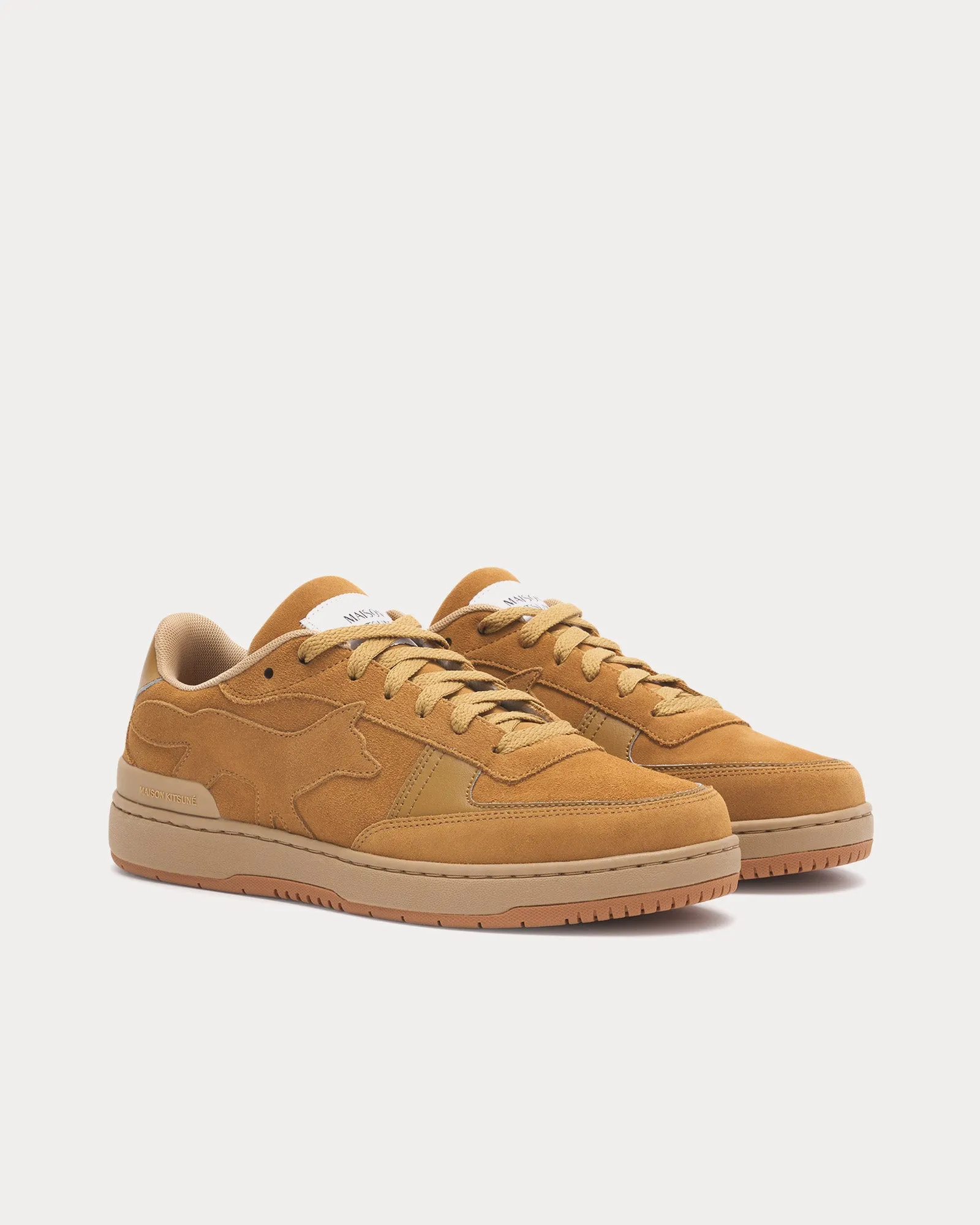 Chiru Suede Chino Beige Low Top Sneakers
