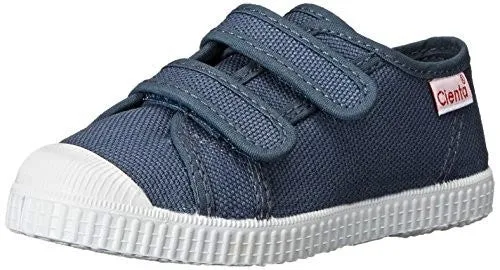 Cienta Boy's and Girl's Blue Denim Sneaker