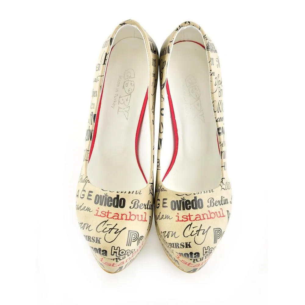 Cities and Fashion Heel Shoes PLT2001