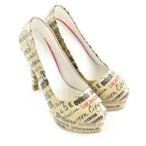 Cities and Fashion Heel Shoes PLT2001