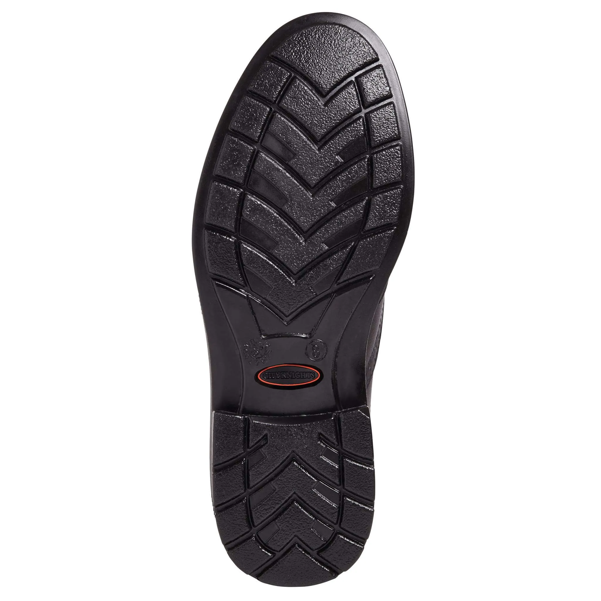 City Knights SS500CM Black Brogue Safety Shoes