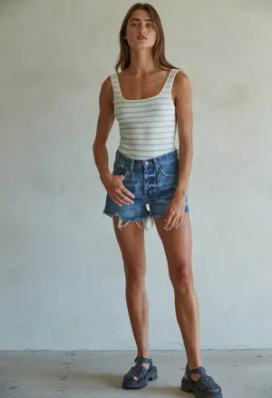 Coast Lines Denim Shorts
