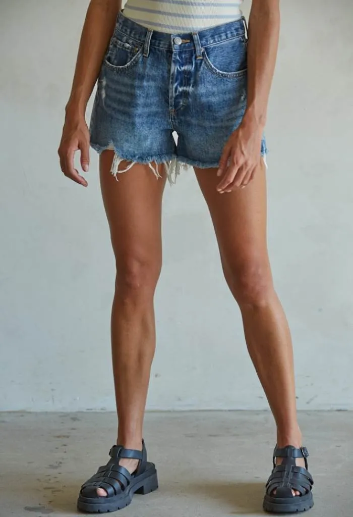 Coast Lines Denim Shorts