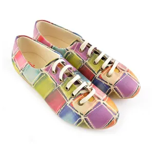 Colored Stones Ballerinas Shoes SLV019