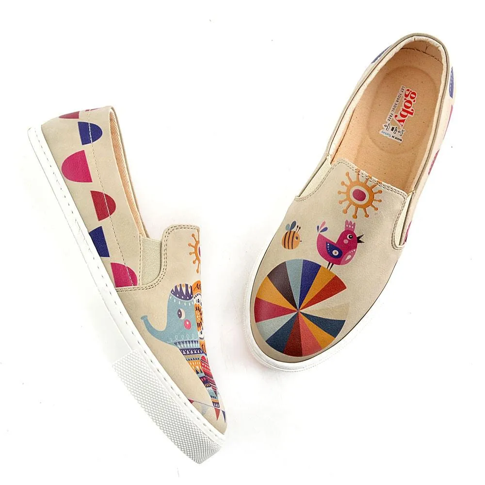 Colors and Elephant Sneaker Shoes VN4039