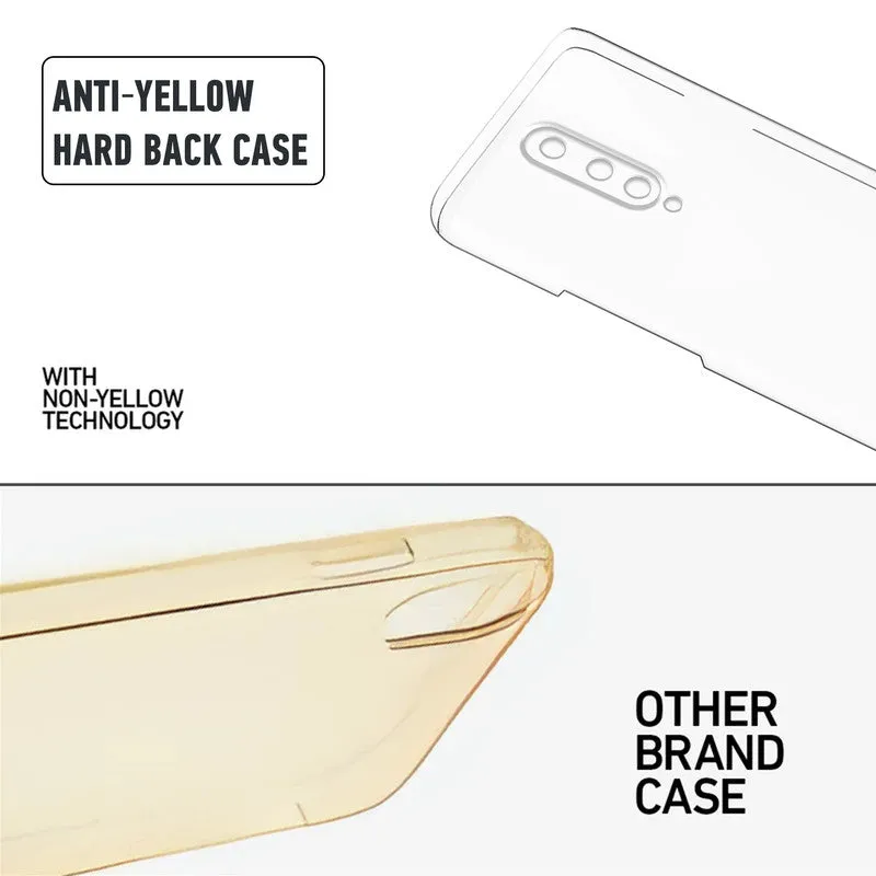 Crystal Clear Hard Back Anti-Yellowing Phone Case For OnePlus 8