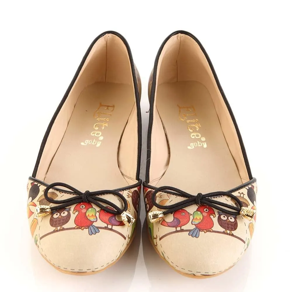 Cute Animals Ballerinas Shoes OMR7101