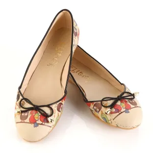 Cute Animals Ballerinas Shoes OMR7101