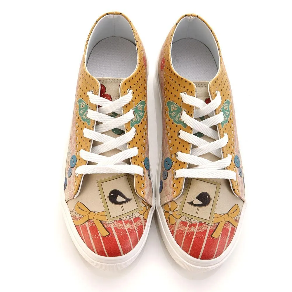 Cute Bird Slip on Sneakers Shoes SPR5009