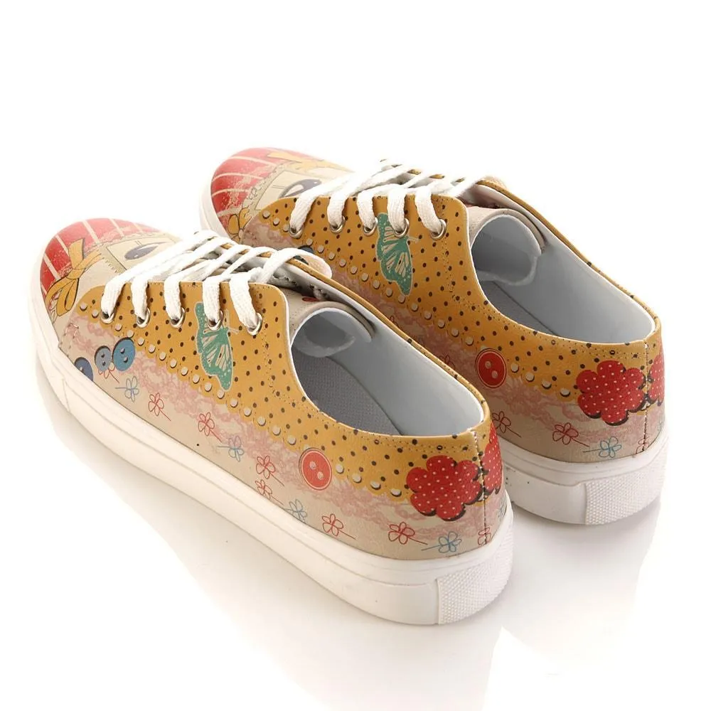 Cute Bird Slip on Sneakers Shoes SPR5009