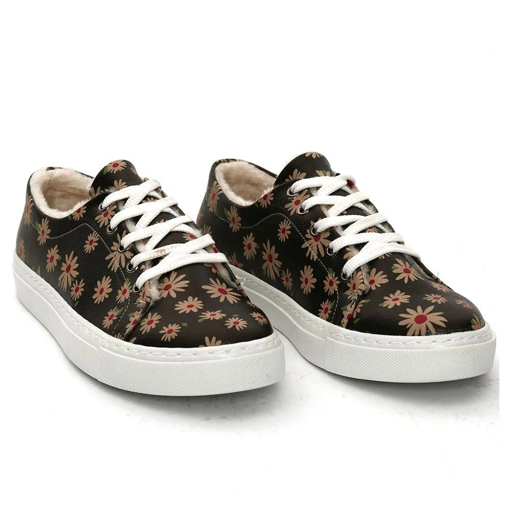 Daisies Slip on Sneakers Shoes SPR107