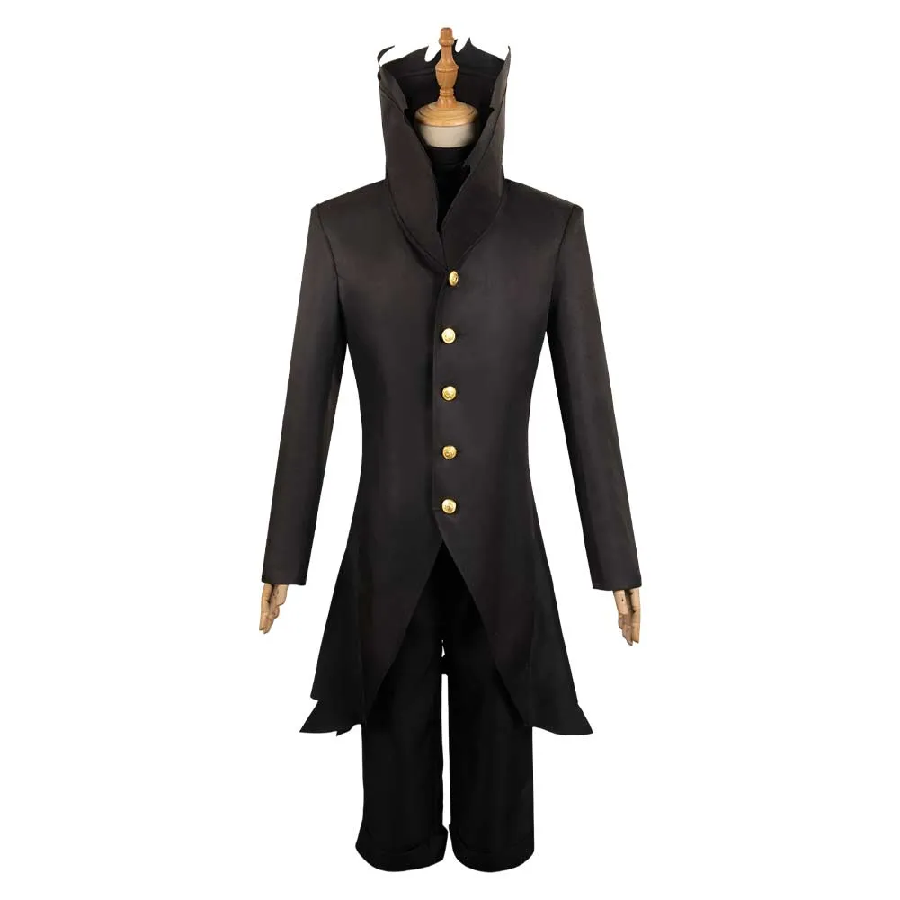 Dan da dan Ken Takakura Black Outfit Party Carnival Halloween Cosplay Costume