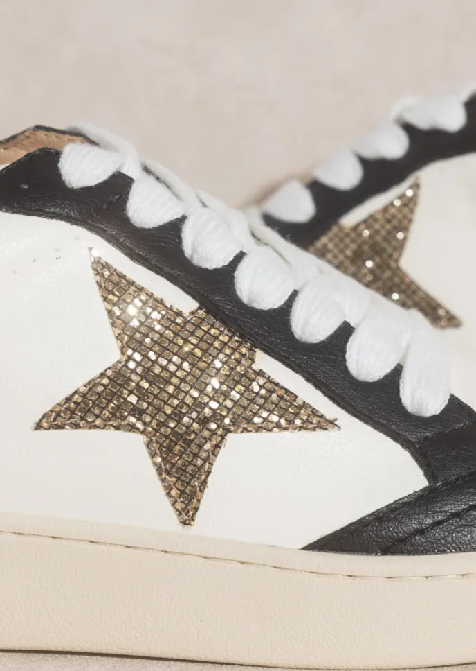 Eliana Black Vintage Sneakers - FINAL SALE
