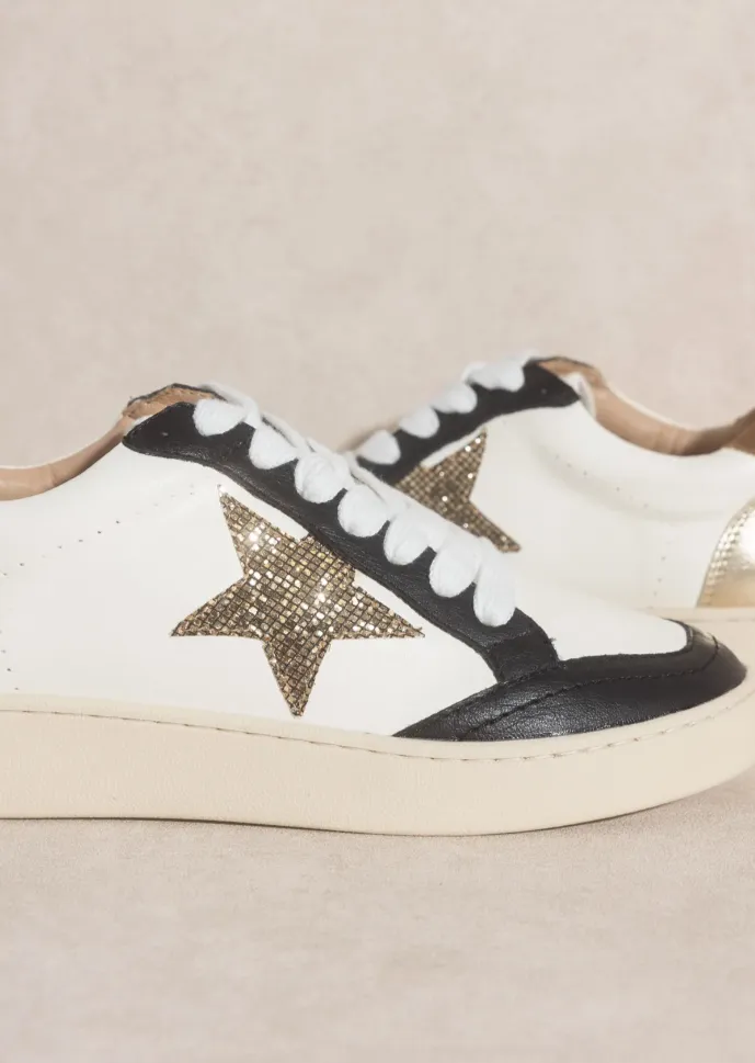 Eliana Black Vintage Sneakers - FINAL SALE