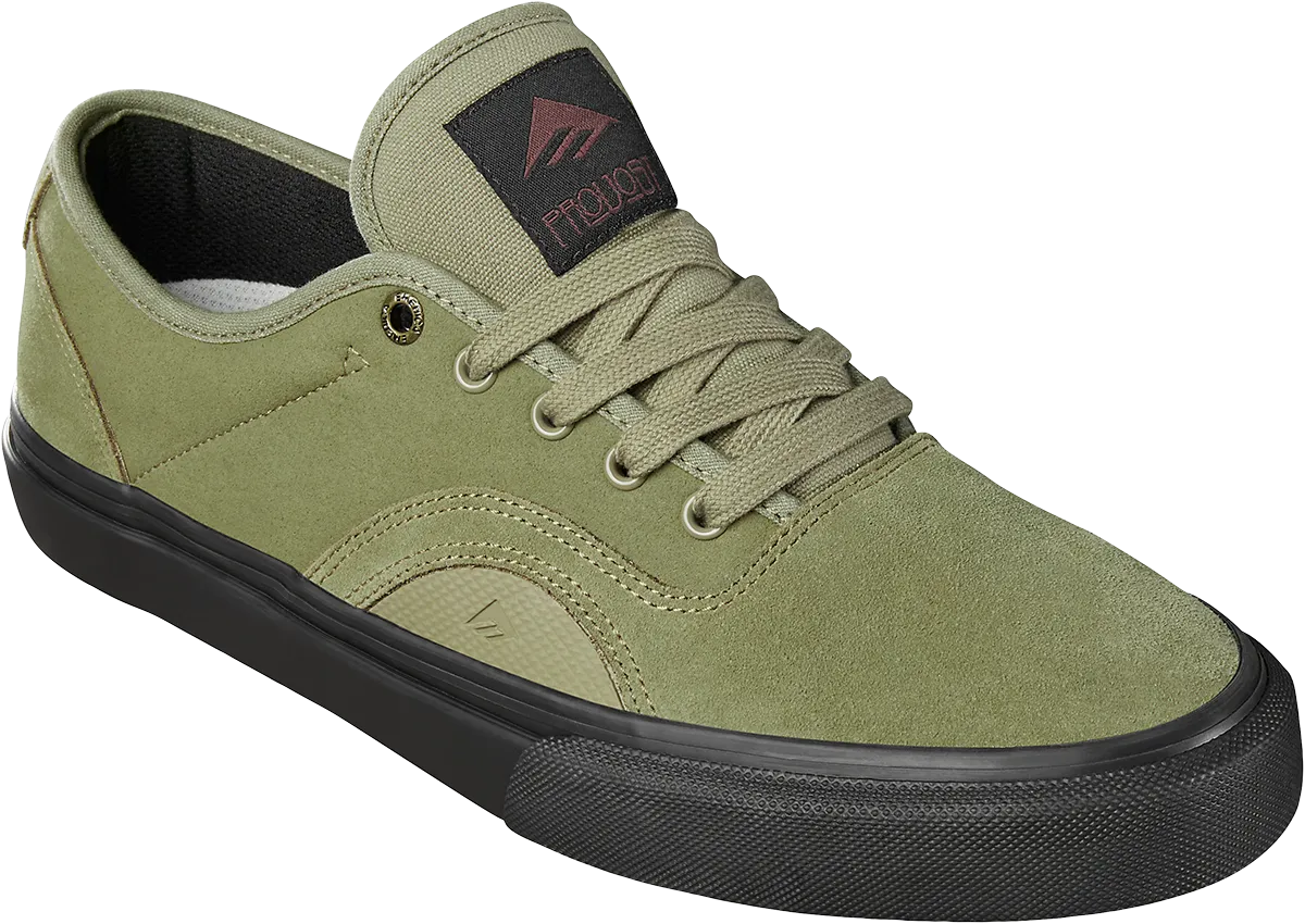 Emerica Mens Provost G6 Olive Black Shoes