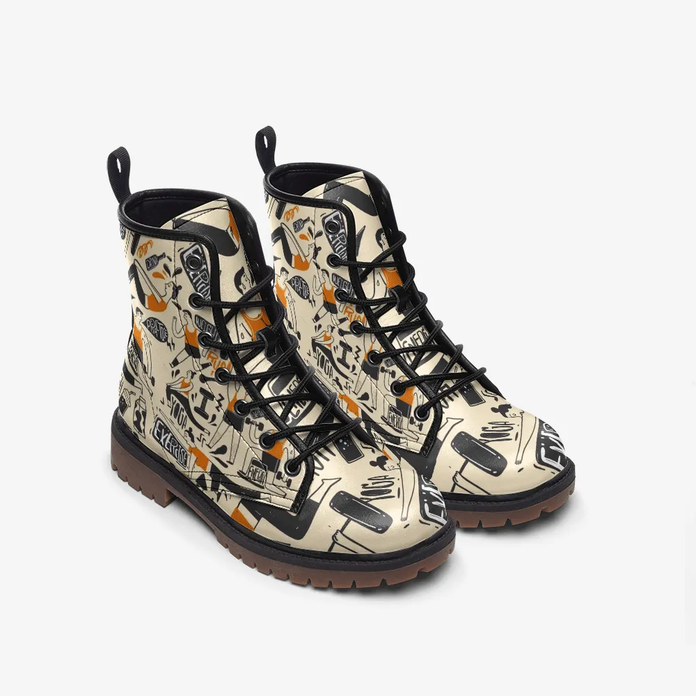 Exercise Casual Leather Lightweight boots MT