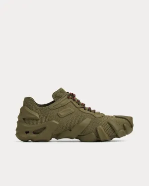 Flex Technical Knit Khaki / Olive Oil Low Top Sneakers