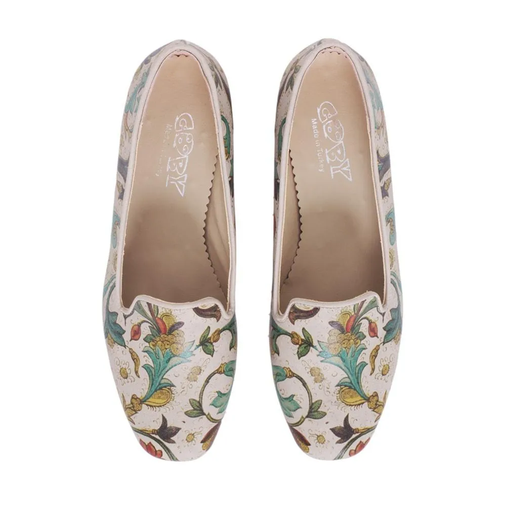 Flowers Career Heel Shoes DB115