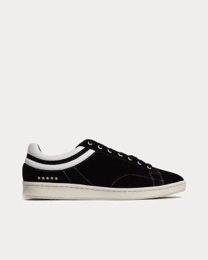 Flying Ace Suede Black / White Low Top Sneakers