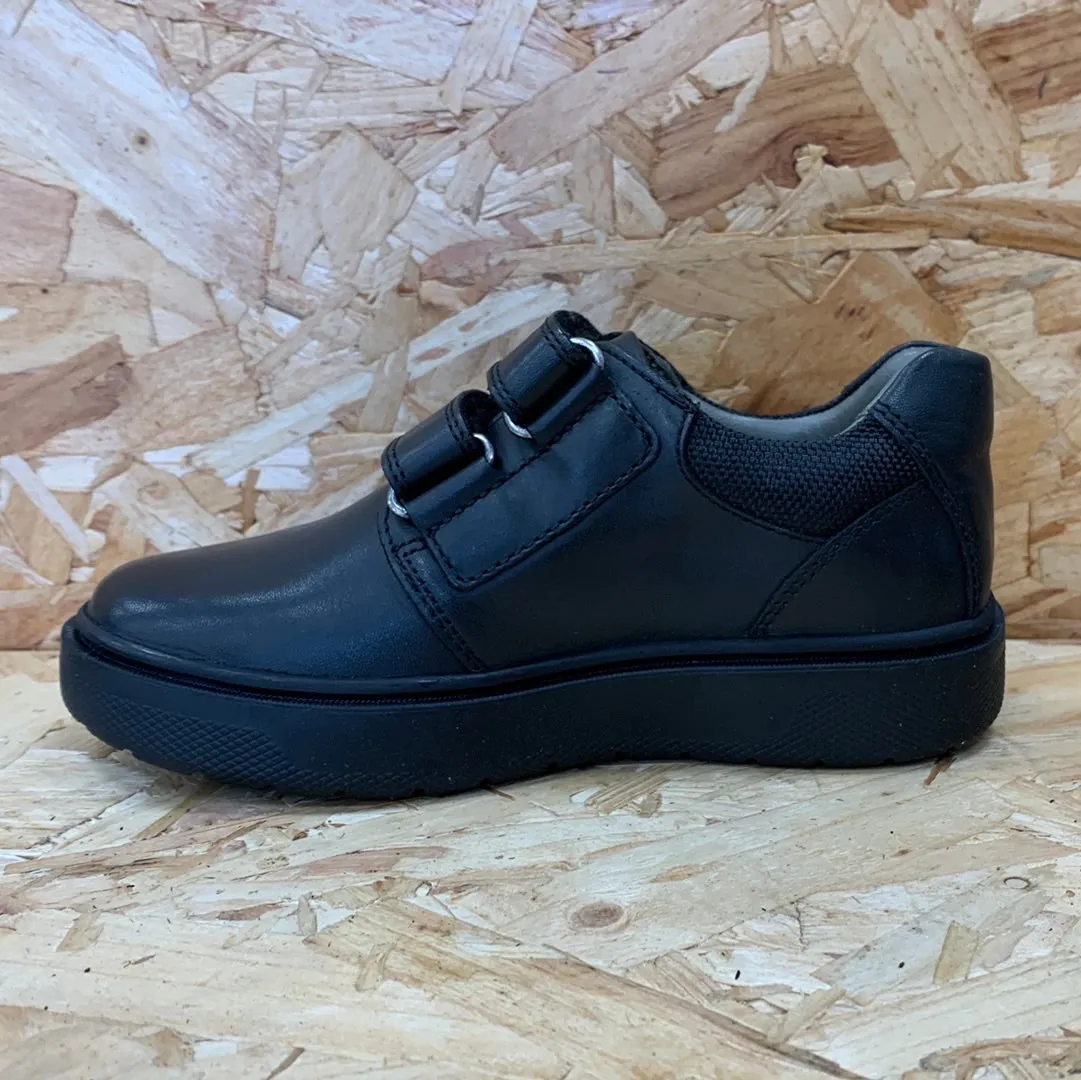 Geox Kids Riddock B H School Shoes - Black