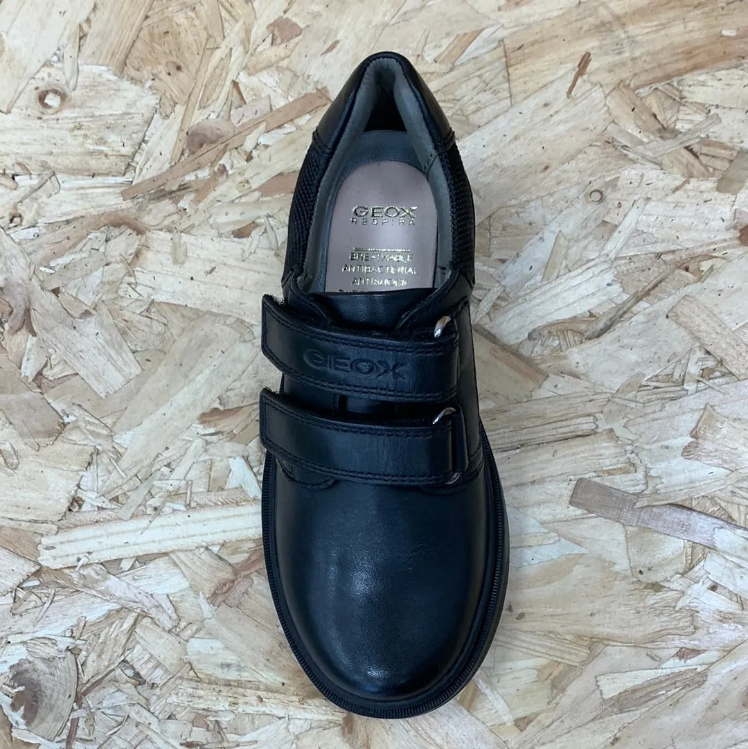 Geox Kids Riddock B H School Shoes - Black