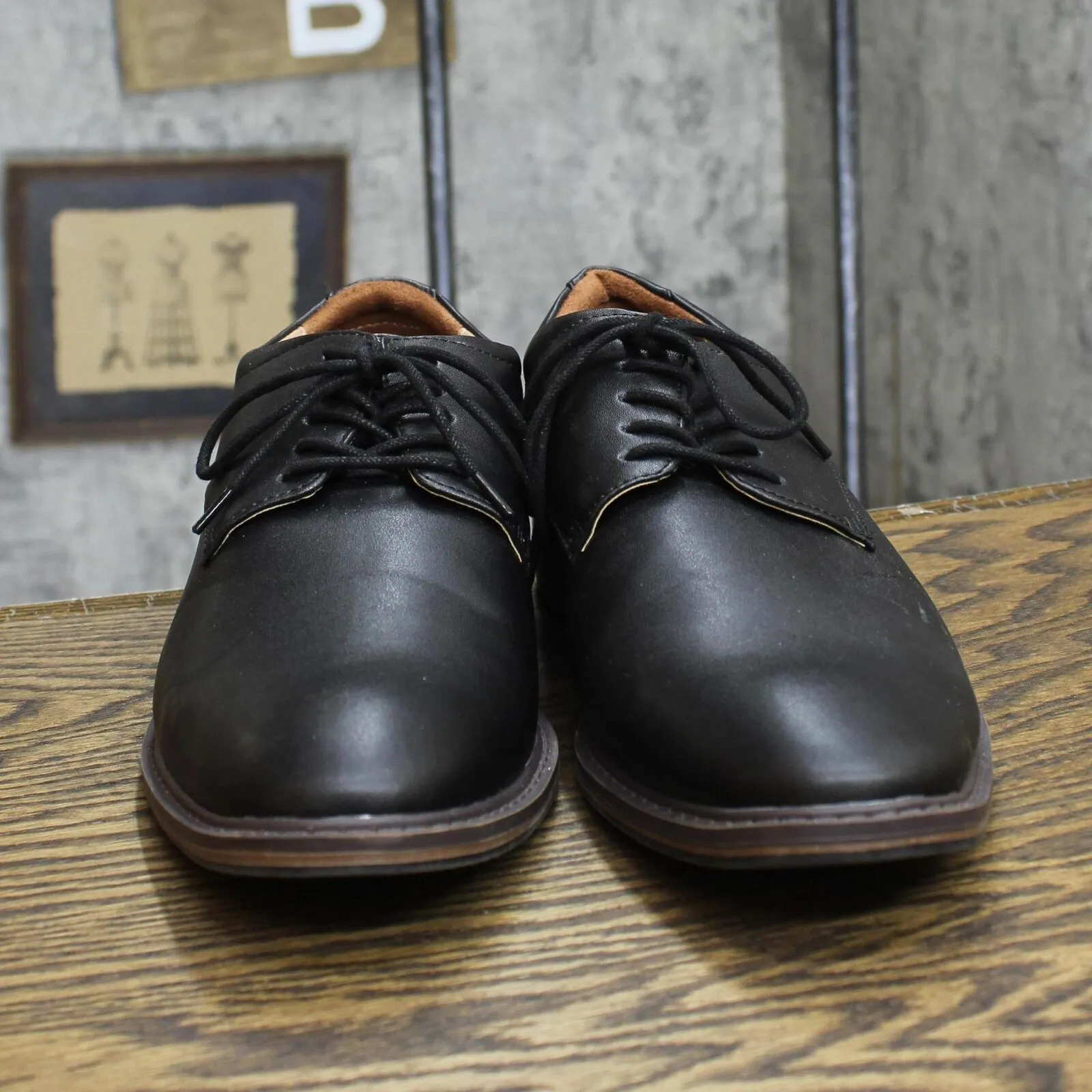 Goodfellow & Co Mens Leo Oxford Dress Shoes 86948395 Black 9.5