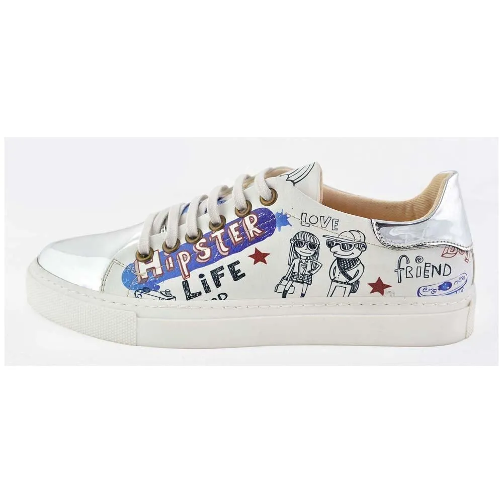 Hipster Life Slip on Sneakers Shoes GOB206