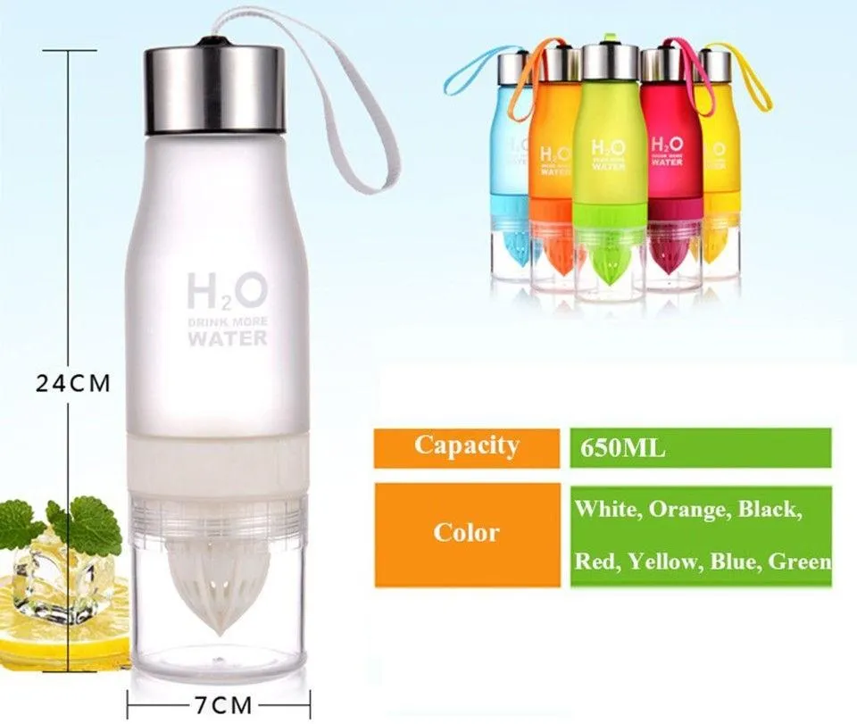 H²O Fruit Infusion Water Bottle