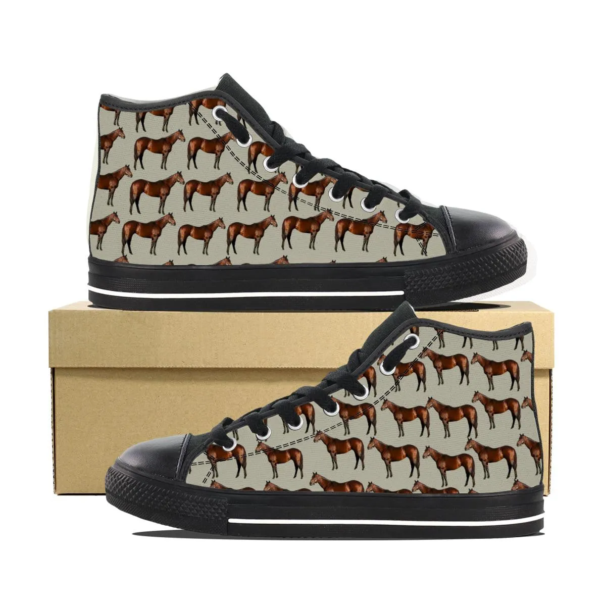 HORSE CANVAS SHOES