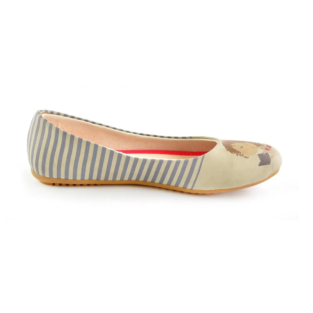 I Love Books Ballerinas Shoes 2033